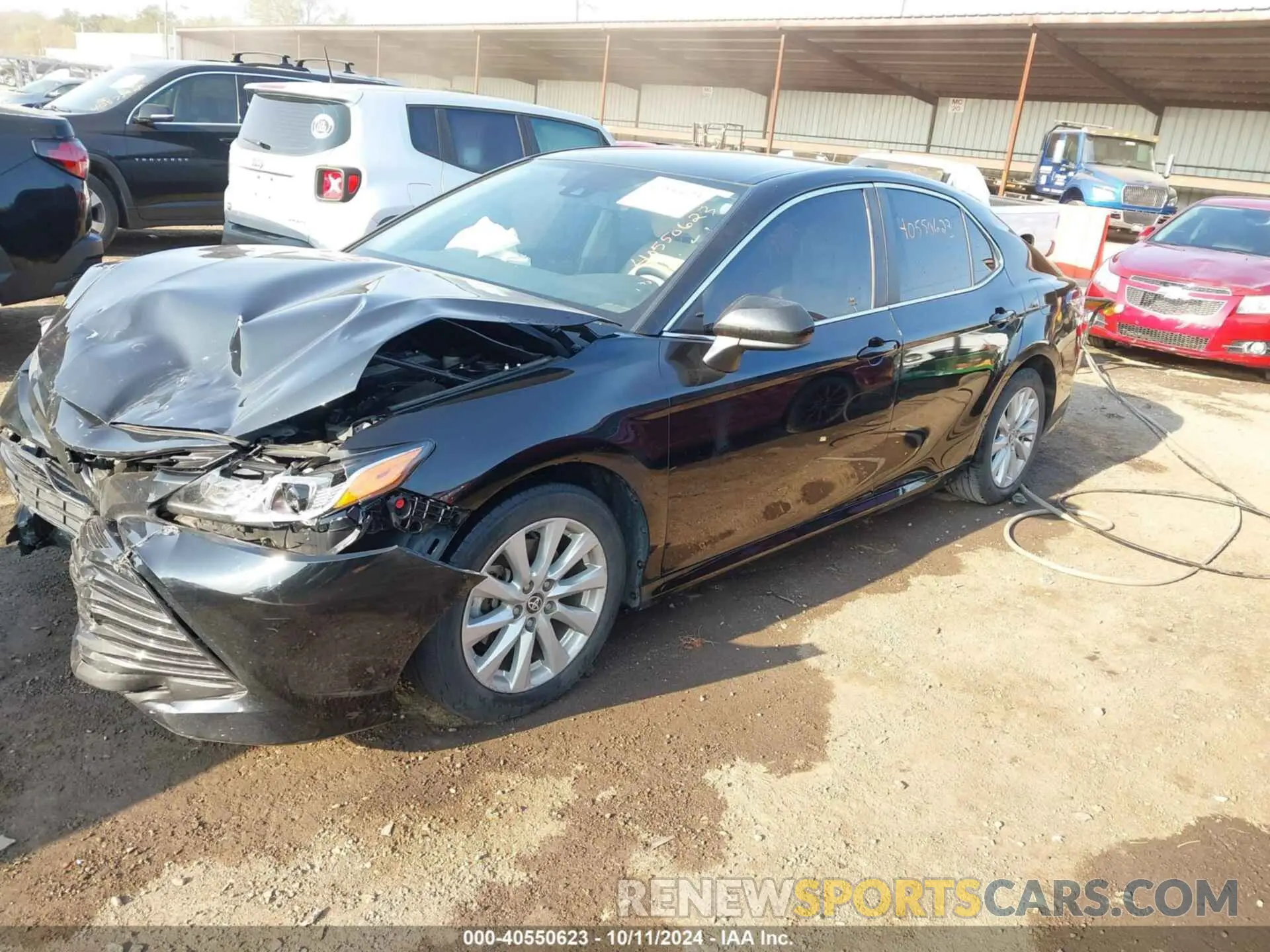 2 Photograph of a damaged car 4T1C11AK3LU393694 TOYOTA CAMRY 2020