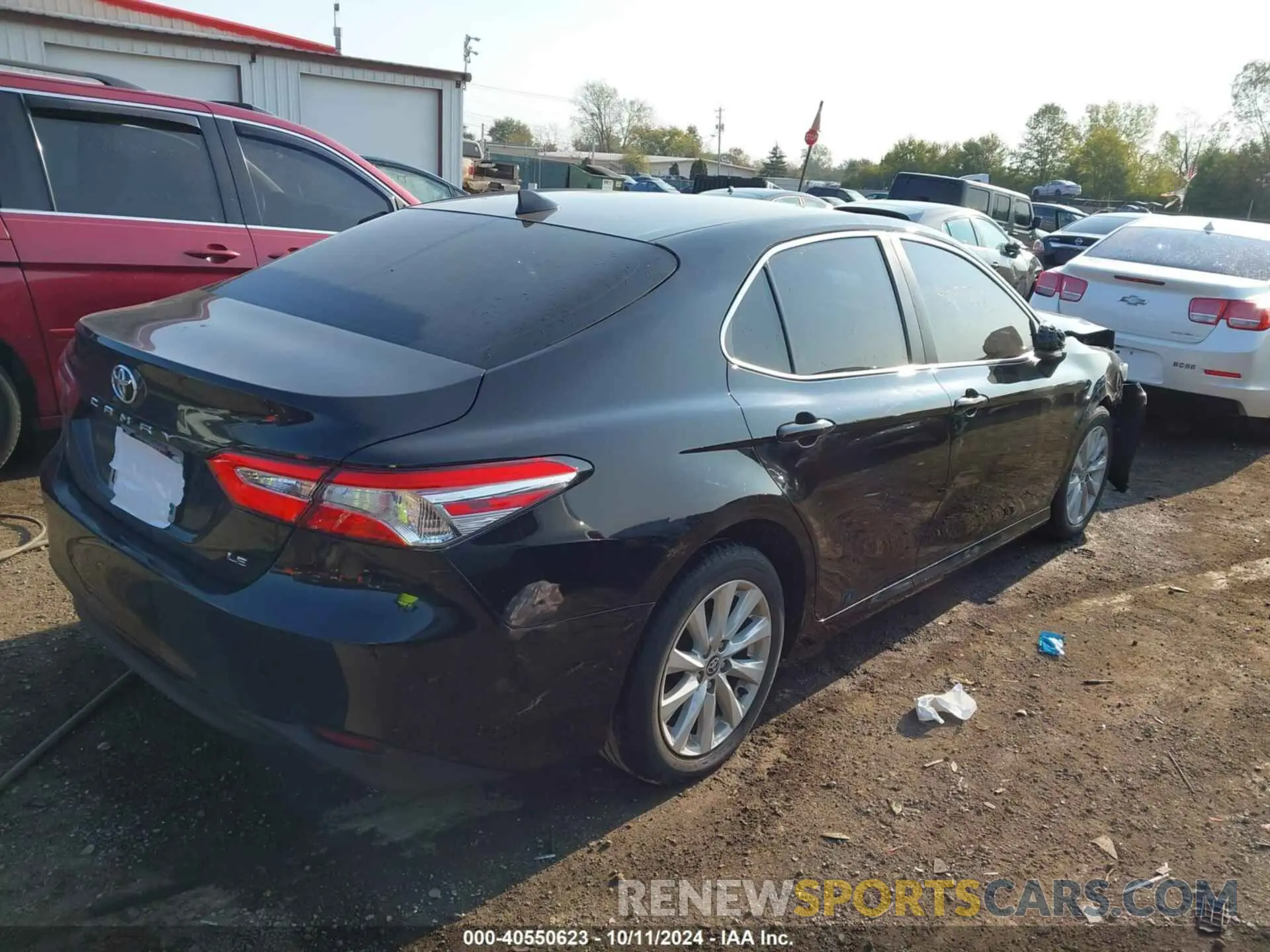 4 Photograph of a damaged car 4T1C11AK3LU393694 TOYOTA CAMRY 2020