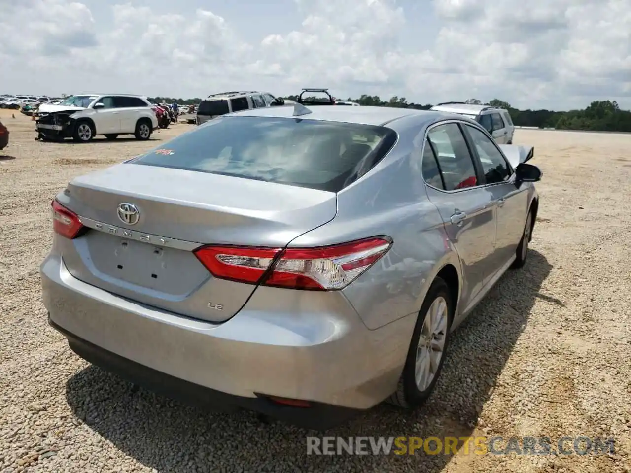 4 Photograph of a damaged car 4T1C11AK3LU503627 TOYOTA CAMRY 2020