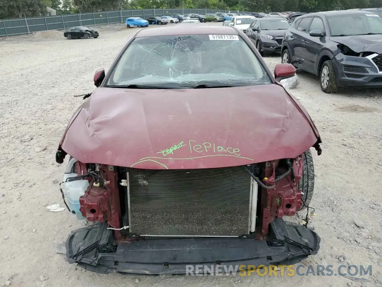 5 Photograph of a damaged car 4T1C11AK3LU871516 TOYOTA CAMRY 2020