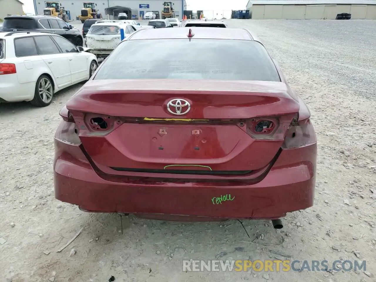 6 Photograph of a damaged car 4T1C11AK3LU871516 TOYOTA CAMRY 2020