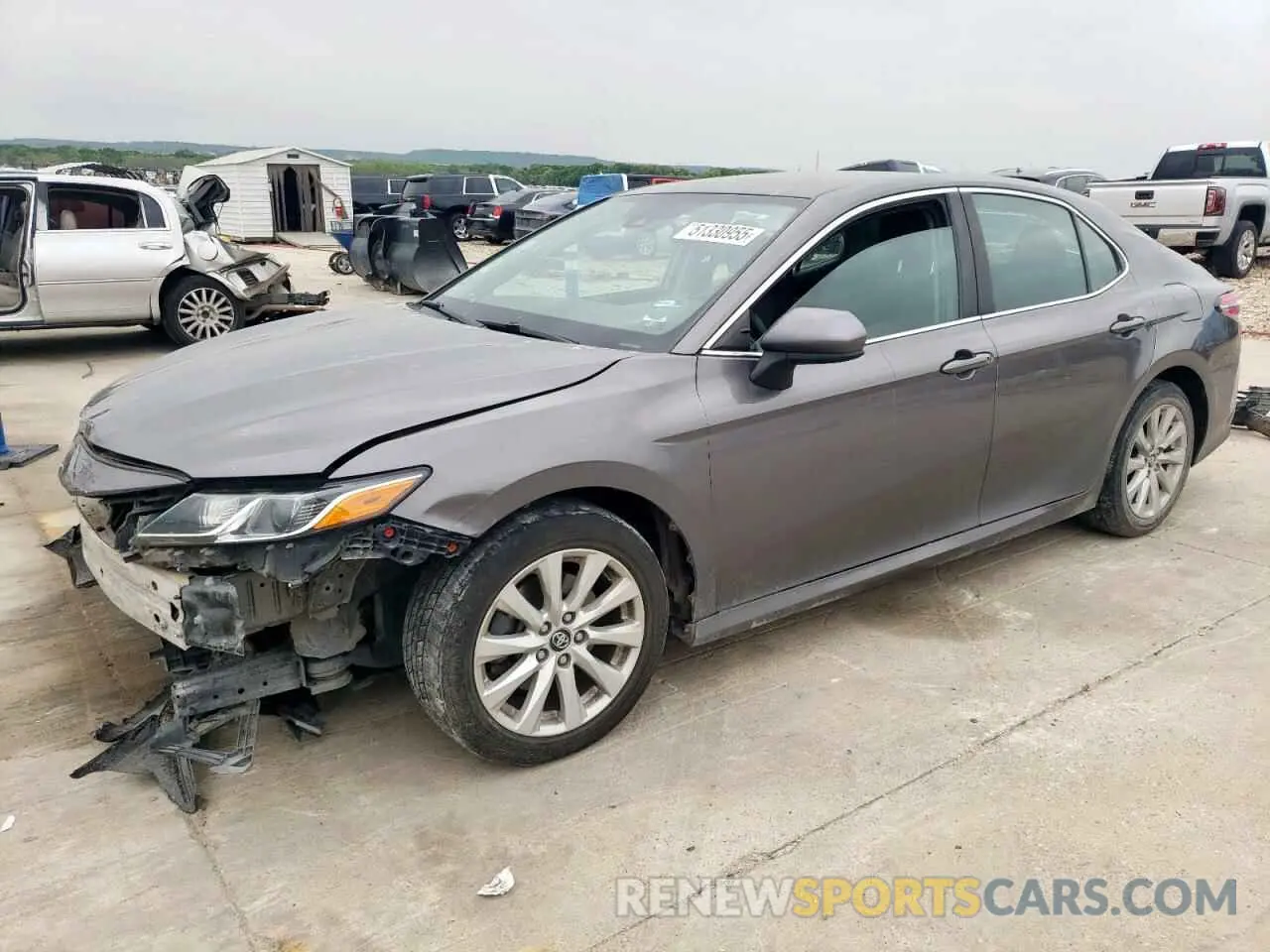 1 Photograph of a damaged car 4T1C11AK3LU872536 TOYOTA CAMRY 2020