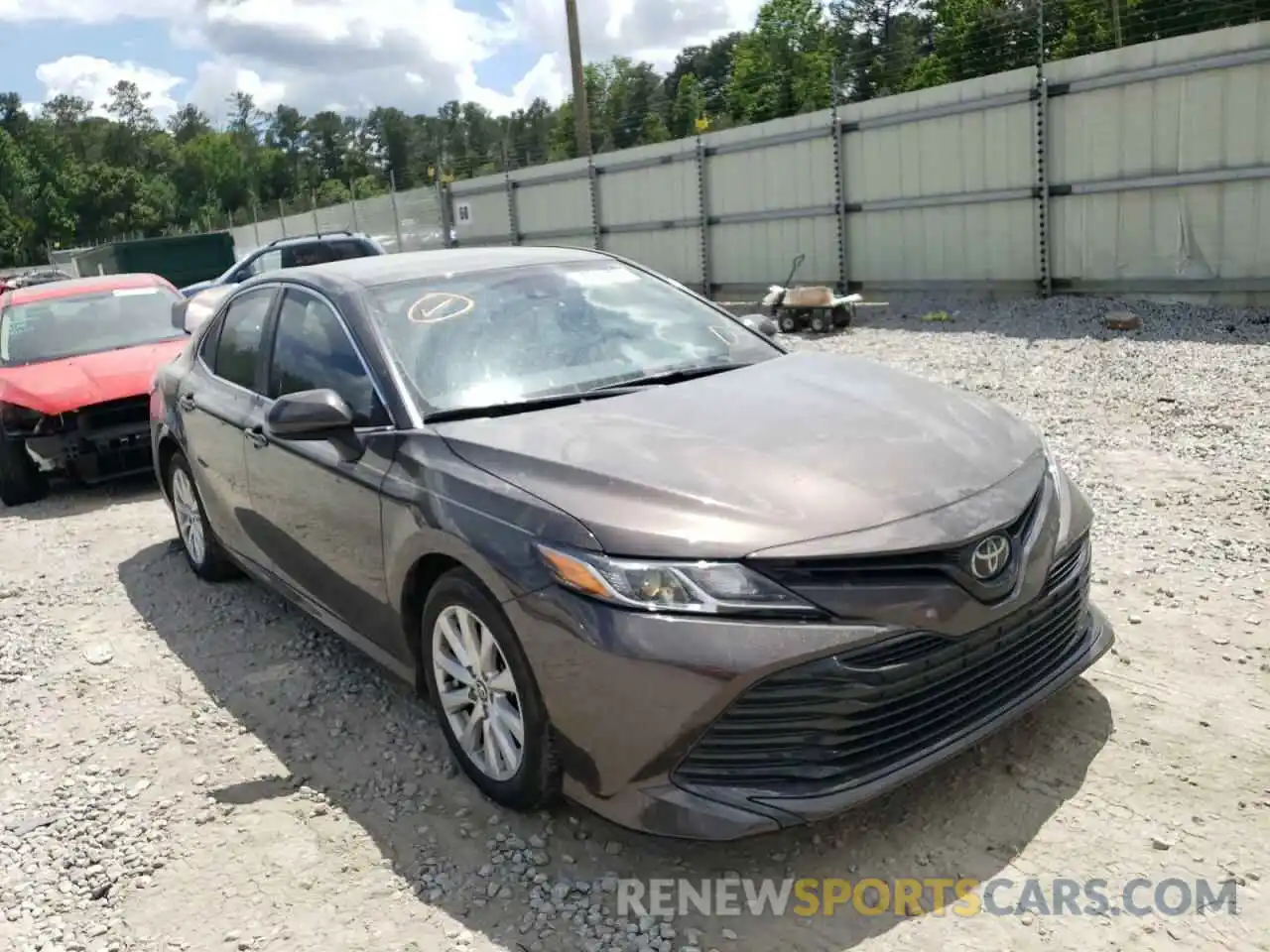 1 Photograph of a damaged car 4T1C11AK3LU878417 TOYOTA CAMRY 2020