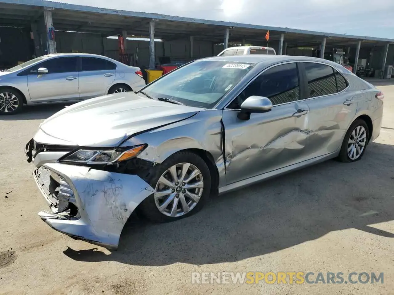 1 Photograph of a damaged car 4T1C11AK3LU888588 TOYOTA CAMRY 2020