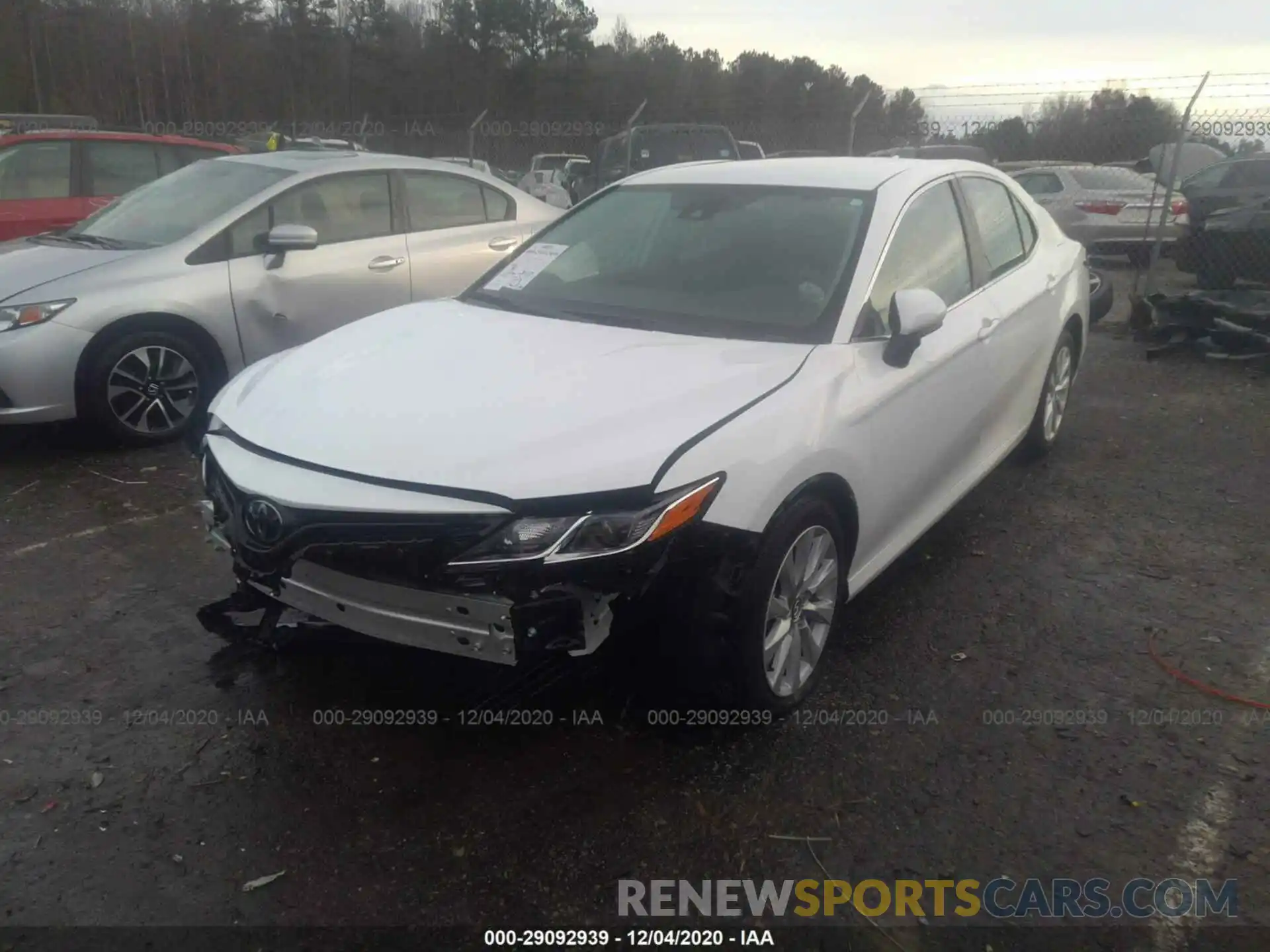 2 Photograph of a damaged car 4T1C11AK3LU898442 TOYOTA CAMRY 2020