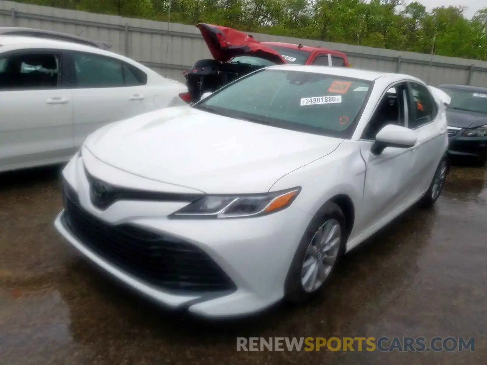 2 Photograph of a damaged car 4T1C11AK3LU902456 TOYOTA CAMRY 2020