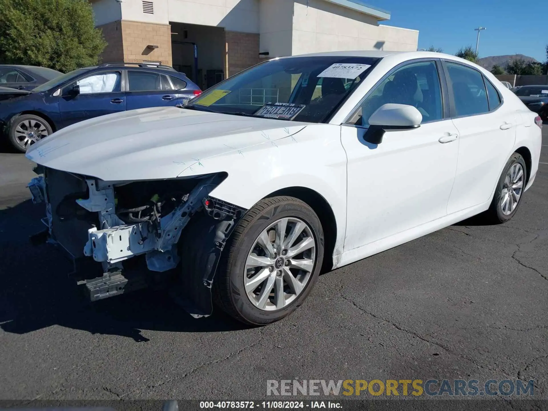 2 Photograph of a damaged car 4T1C11AK3LU916650 TOYOTA CAMRY 2020