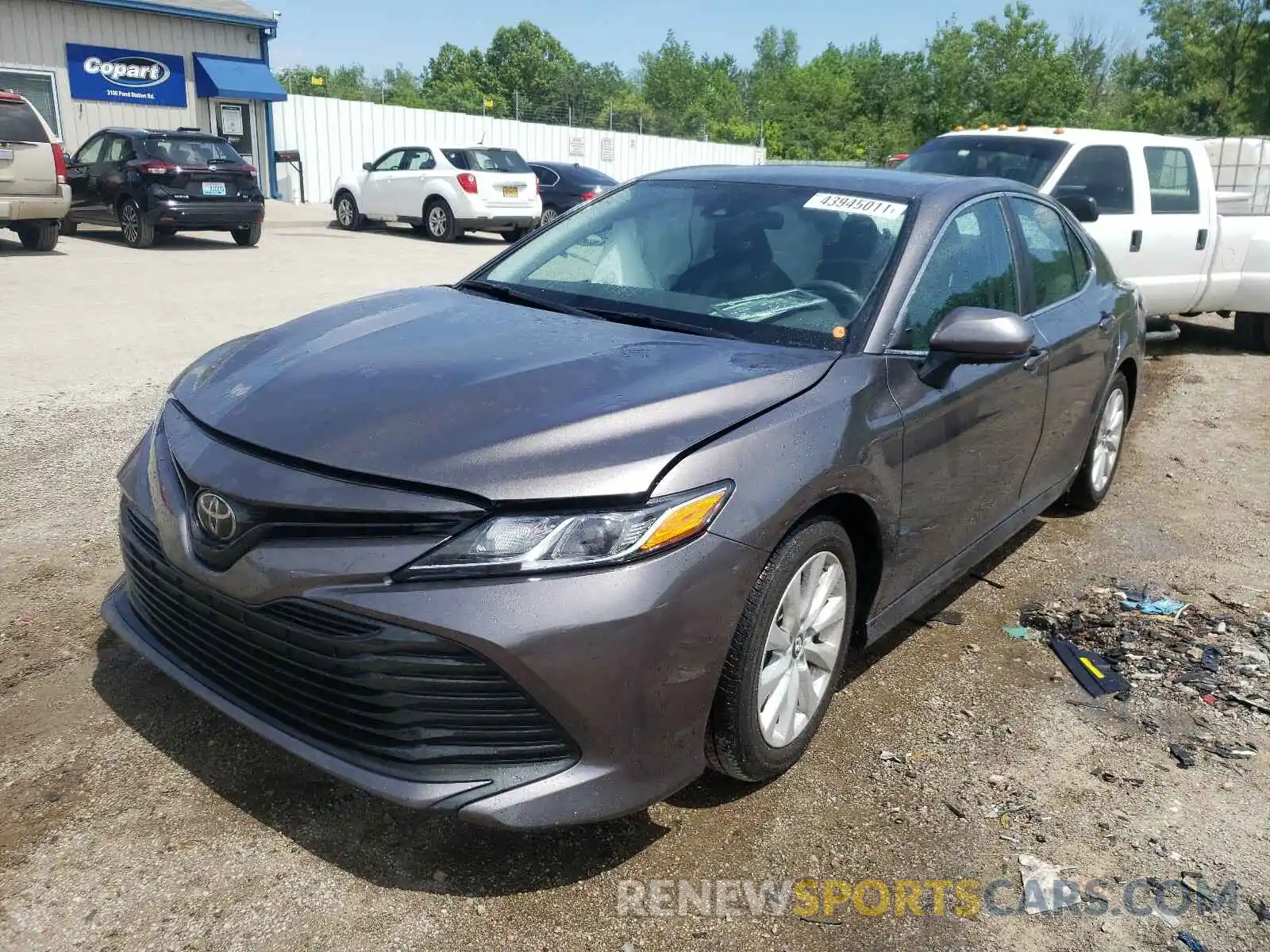 2 Photograph of a damaged car 4T1C11AK3LU937806 TOYOTA CAMRY 2020