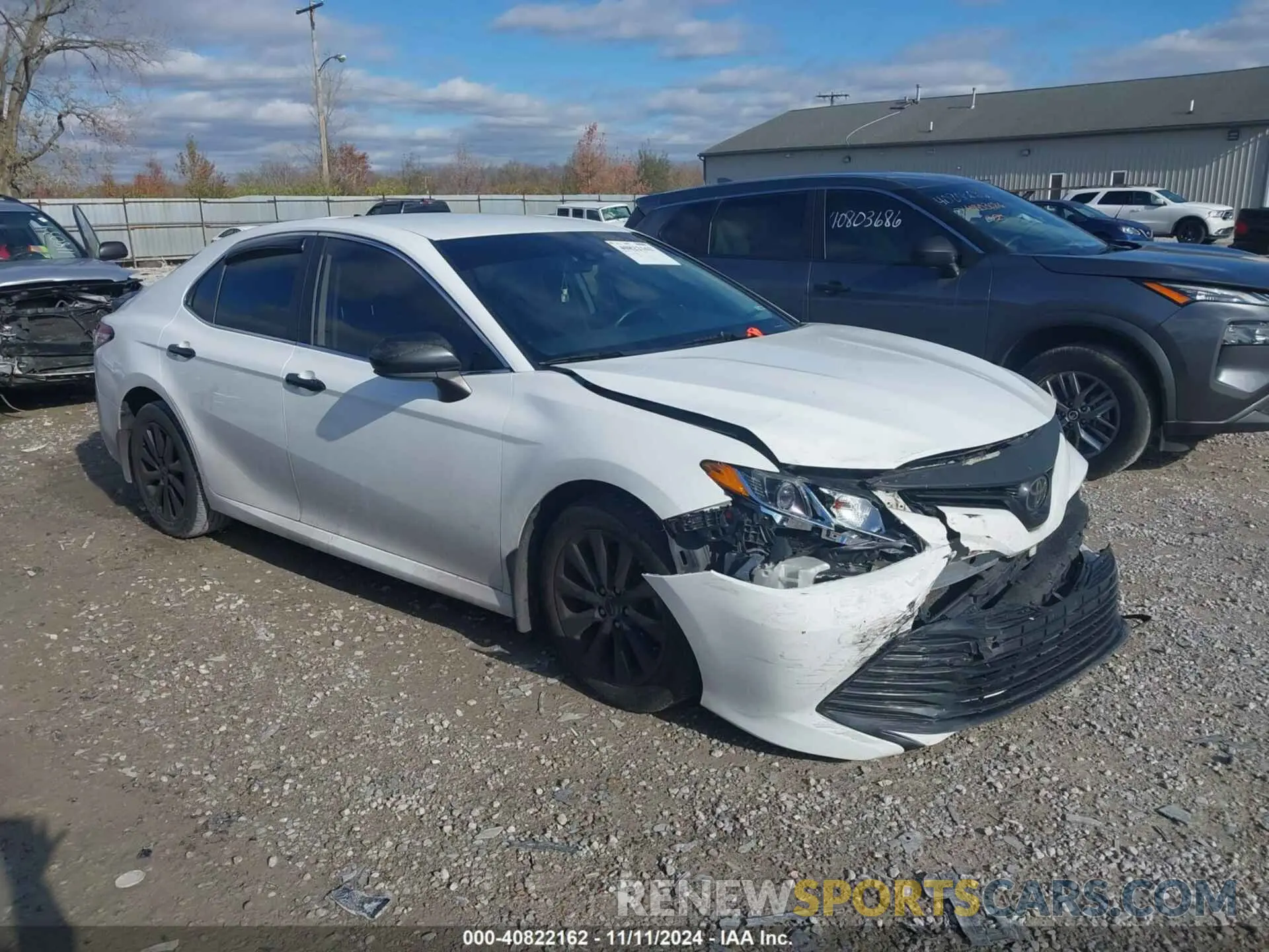 1 Photograph of a damaged car 4T1C11AK3LU940849 TOYOTA CAMRY 2020