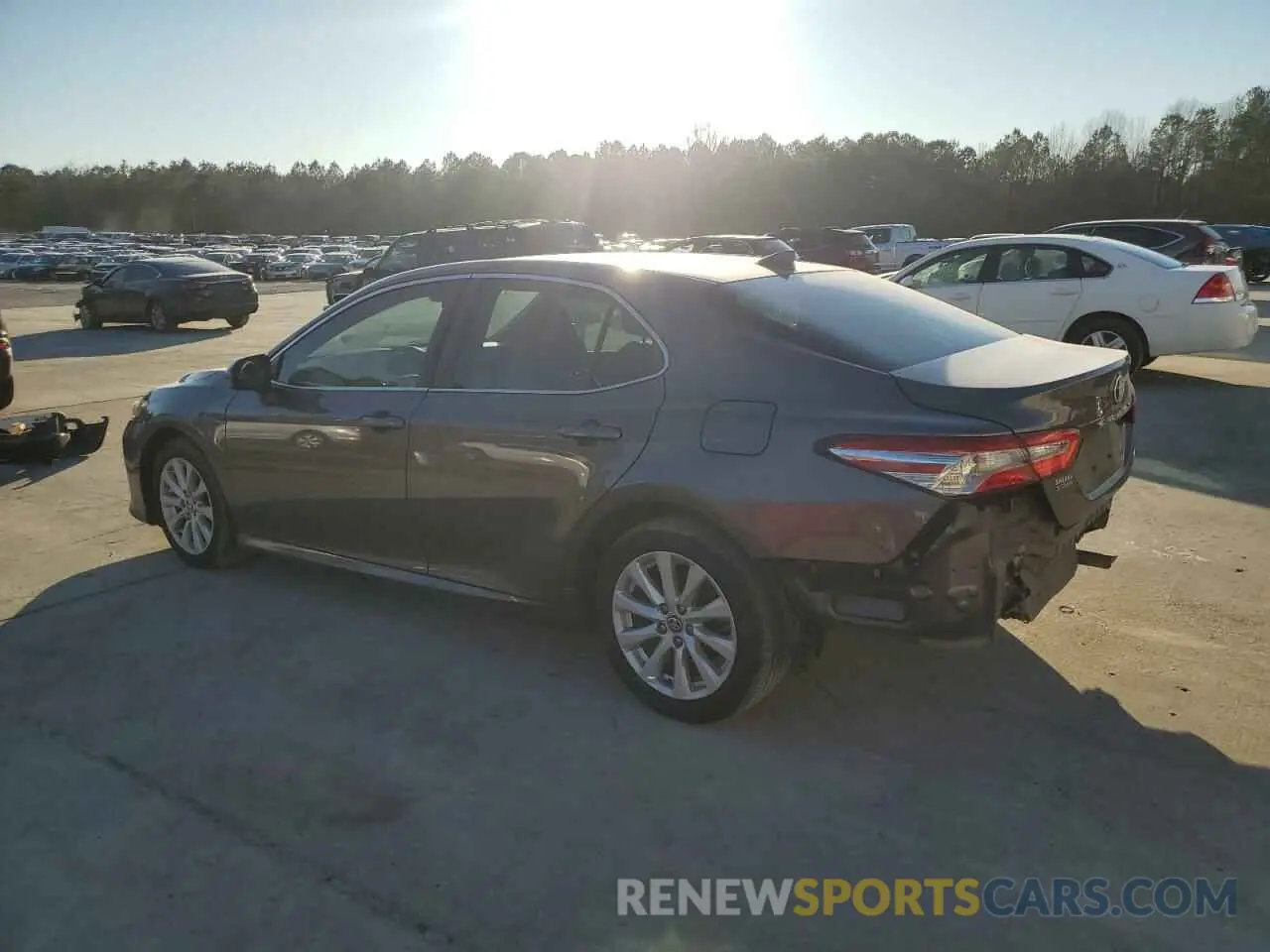 2 Photograph of a damaged car 4T1C11AK3LU945792 TOYOTA CAMRY 2020