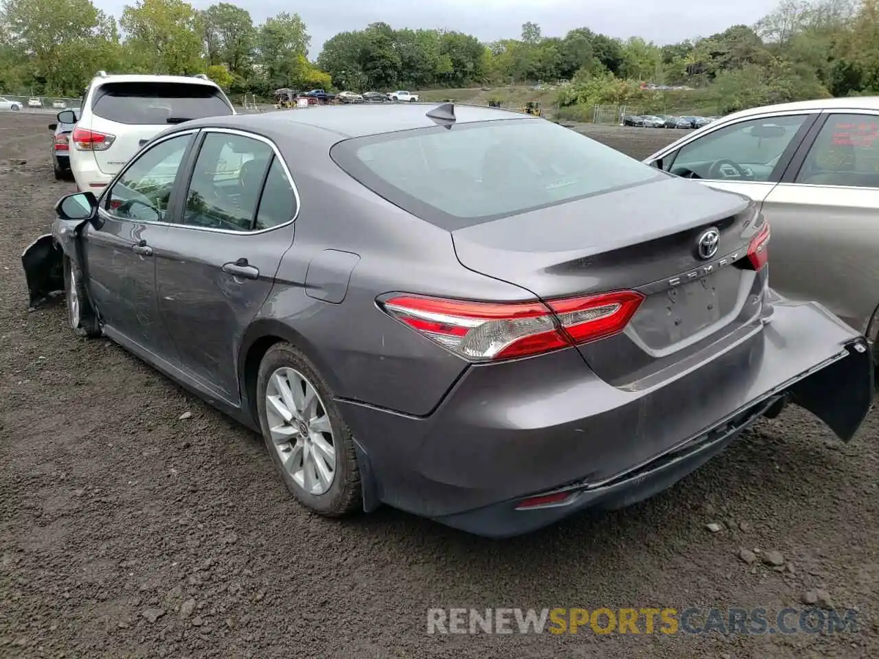 3 Photograph of a damaged car 4T1C11AK3LU959532 TOYOTA CAMRY 2020