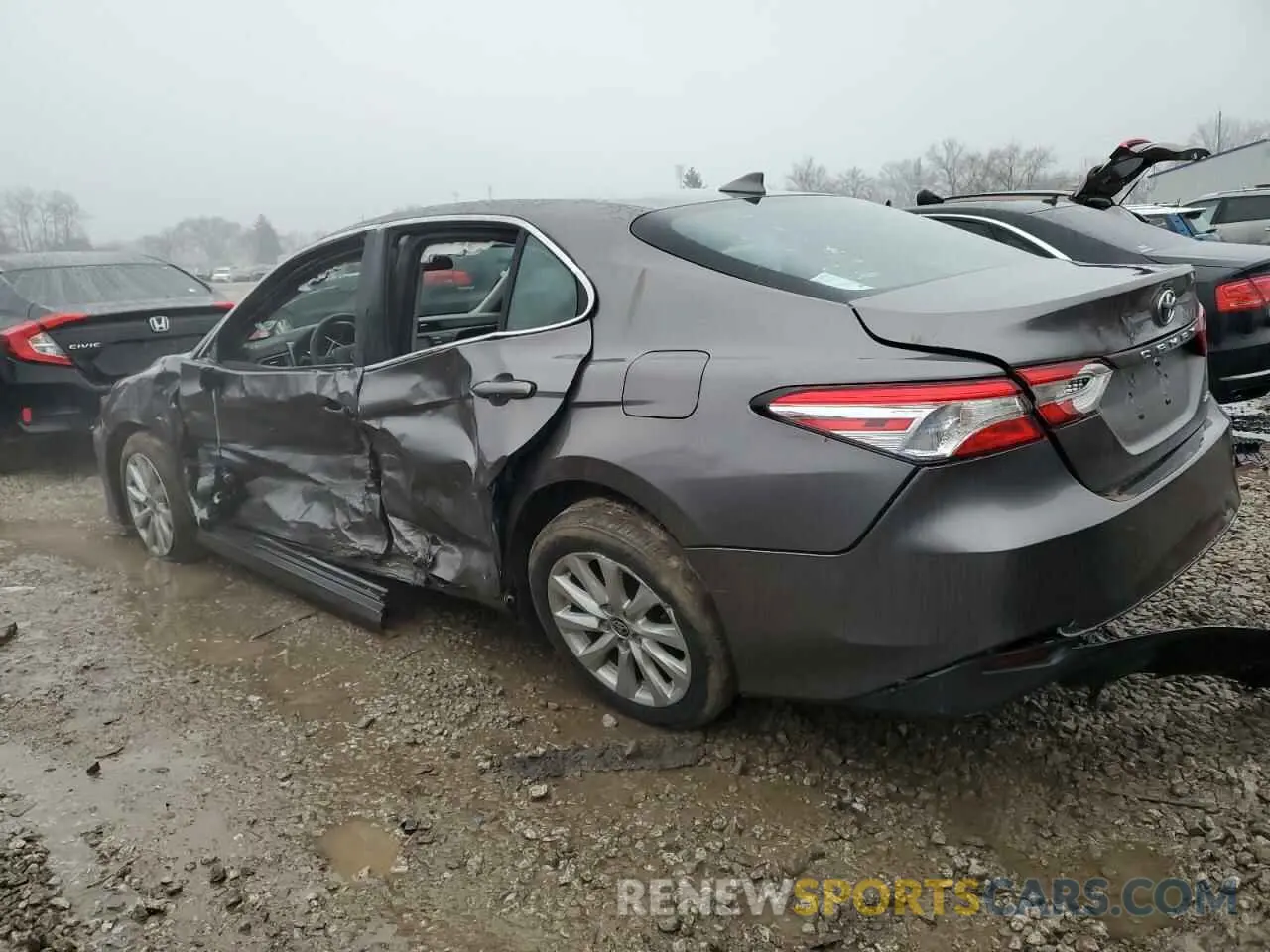 2 Photograph of a damaged car 4T1C11AK3LU984849 TOYOTA CAMRY 2020