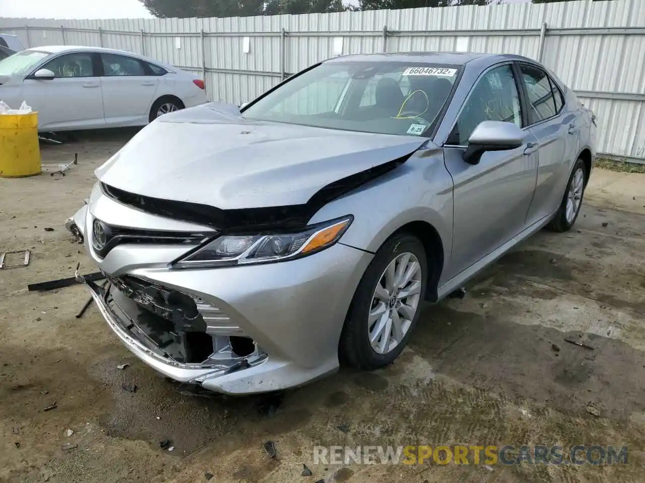 2 Photograph of a damaged car 4T1C11AK3LU988092 TOYOTA CAMRY 2020