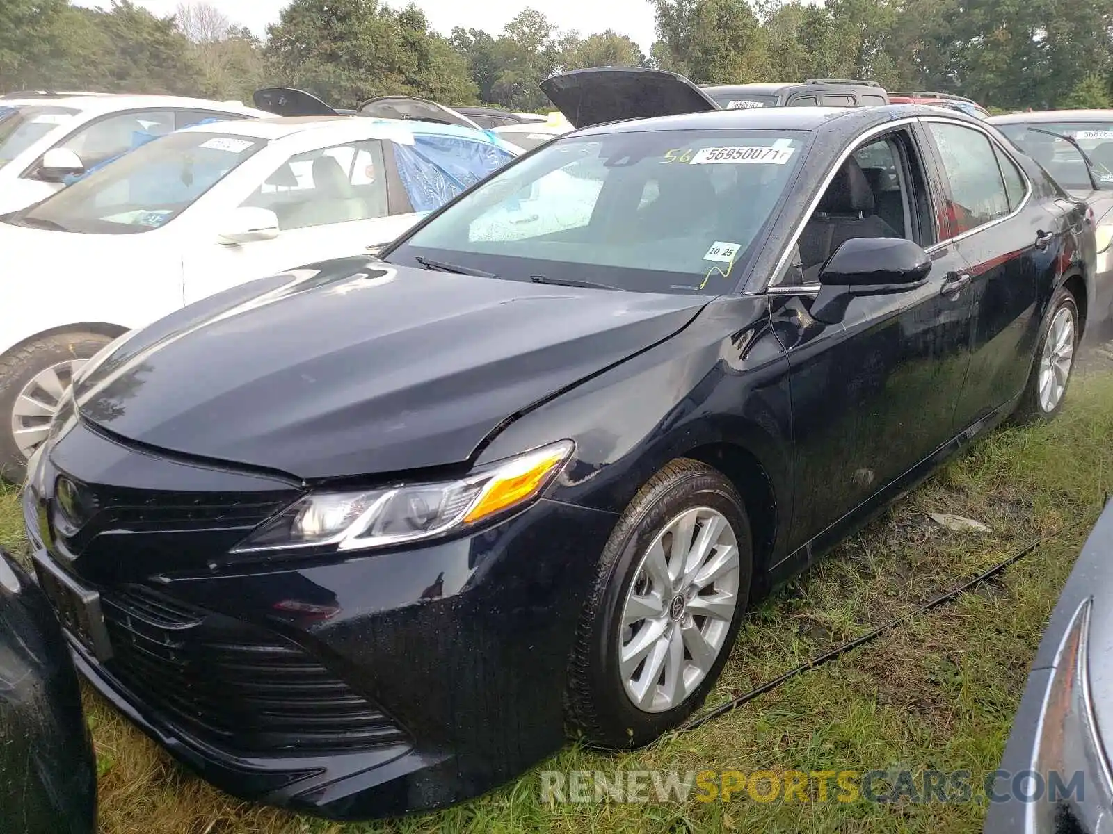 2 Photograph of a damaged car 4T1C11AK3LU993535 TOYOTA CAMRY 2020