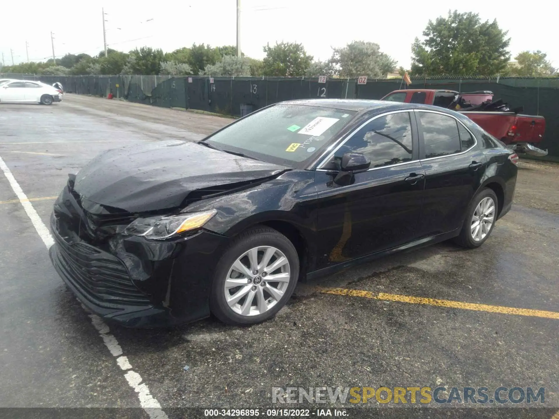 2 Photograph of a damaged car 4T1C11AK3LU994412 TOYOTA CAMRY 2020