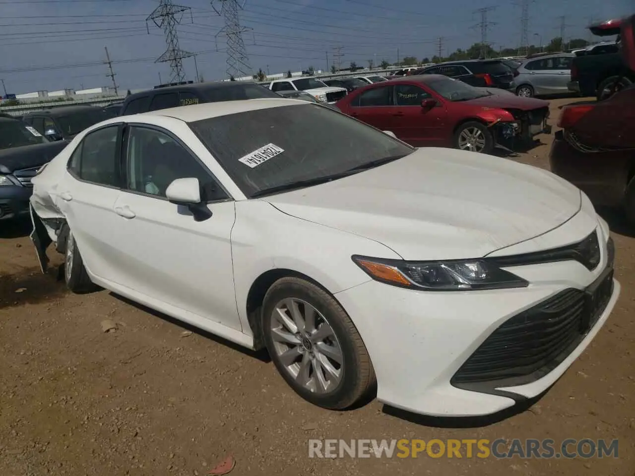 4 Photograph of a damaged car 4T1C11AK3LU994443 TOYOTA CAMRY 2020