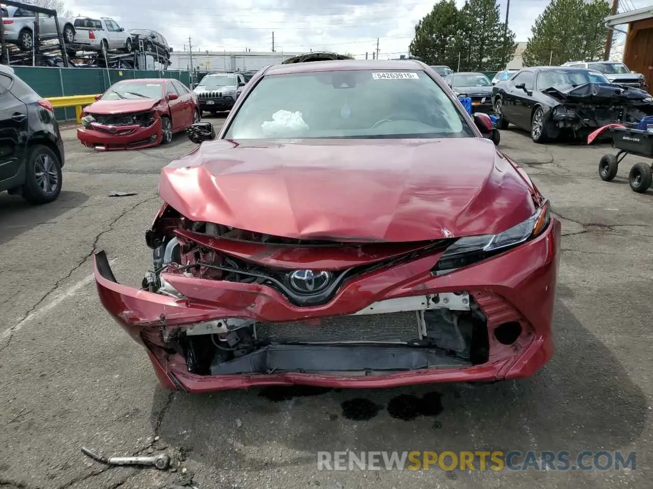 5 Photograph of a damaged car 4T1C11AK3LU997665 TOYOTA CAMRY 2020