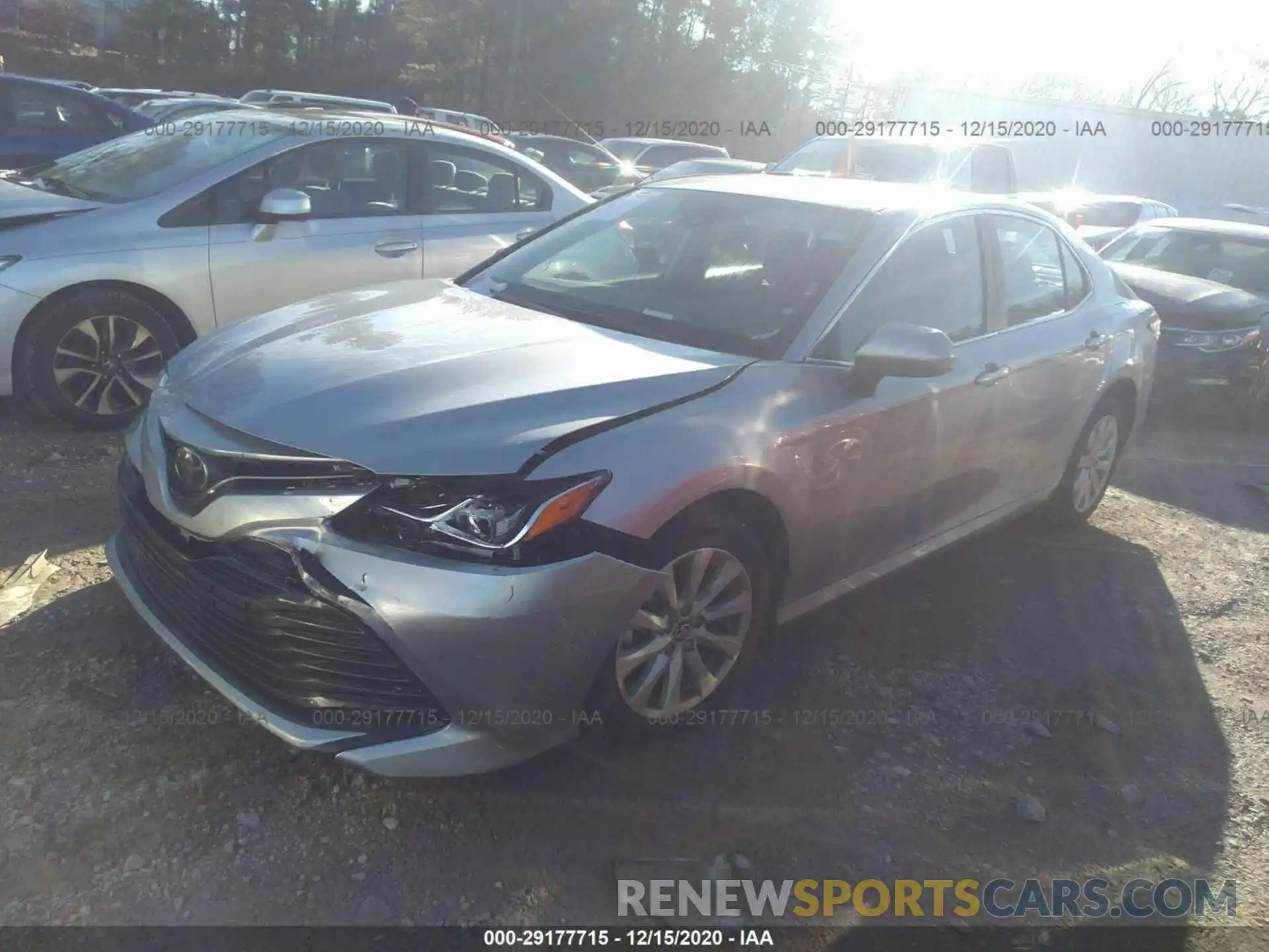 2 Photograph of a damaged car 4T1C11AK4LU305607 TOYOTA CAMRY 2020