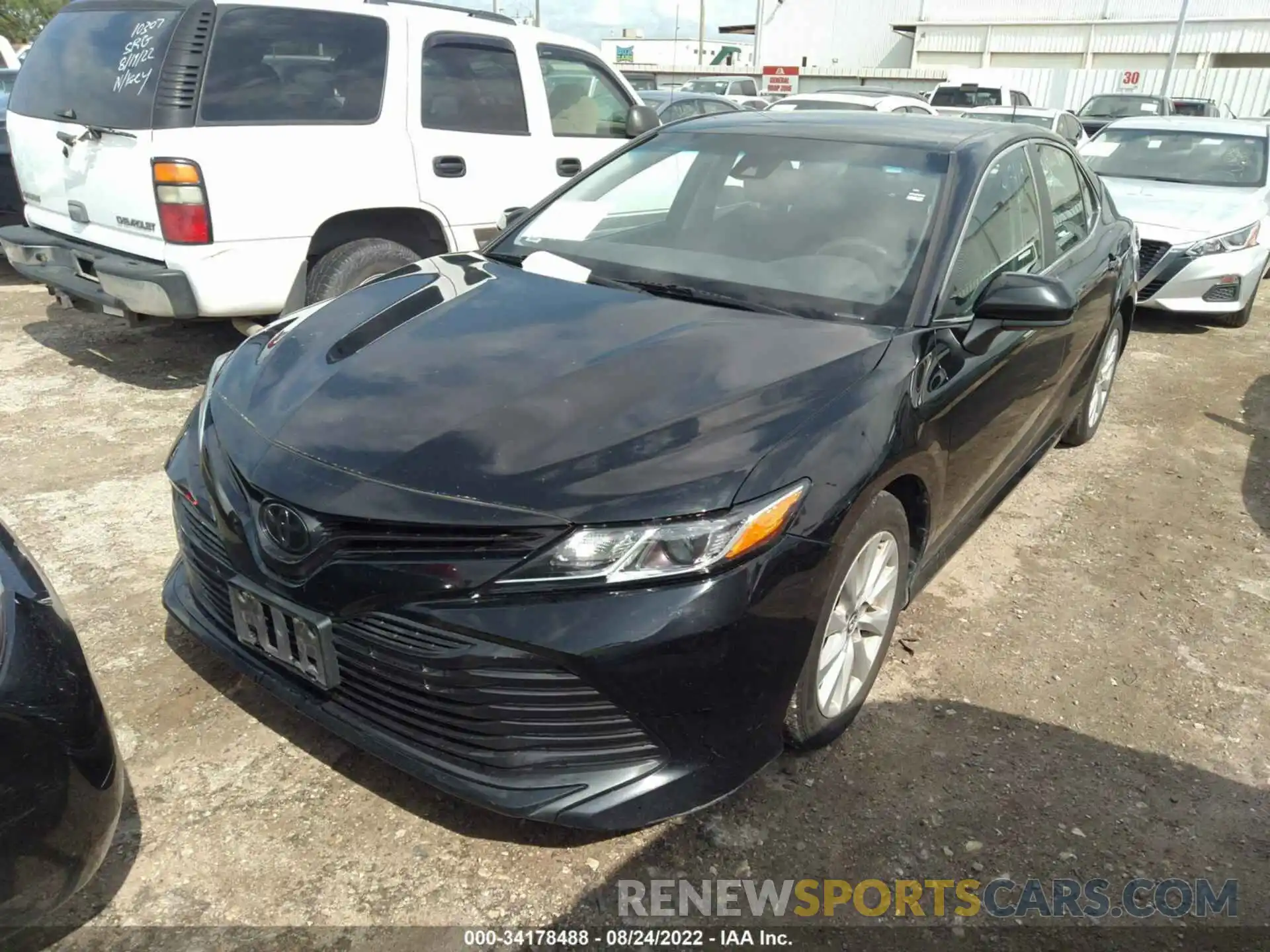 2 Photograph of a damaged car 4T1C11AK4LU329874 TOYOTA CAMRY 2020