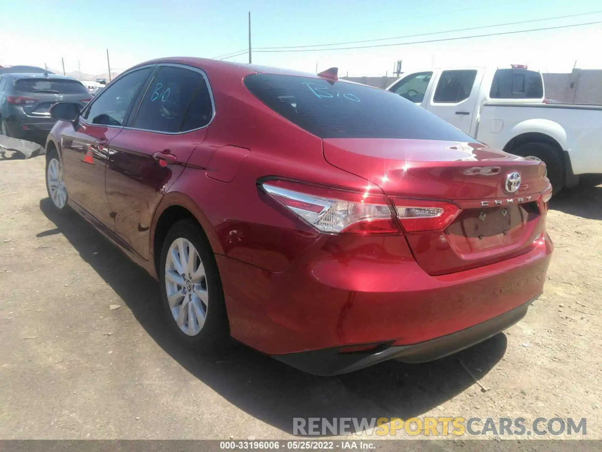 3 Photograph of a damaged car 4T1C11AK4LU332290 TOYOTA CAMRY 2020