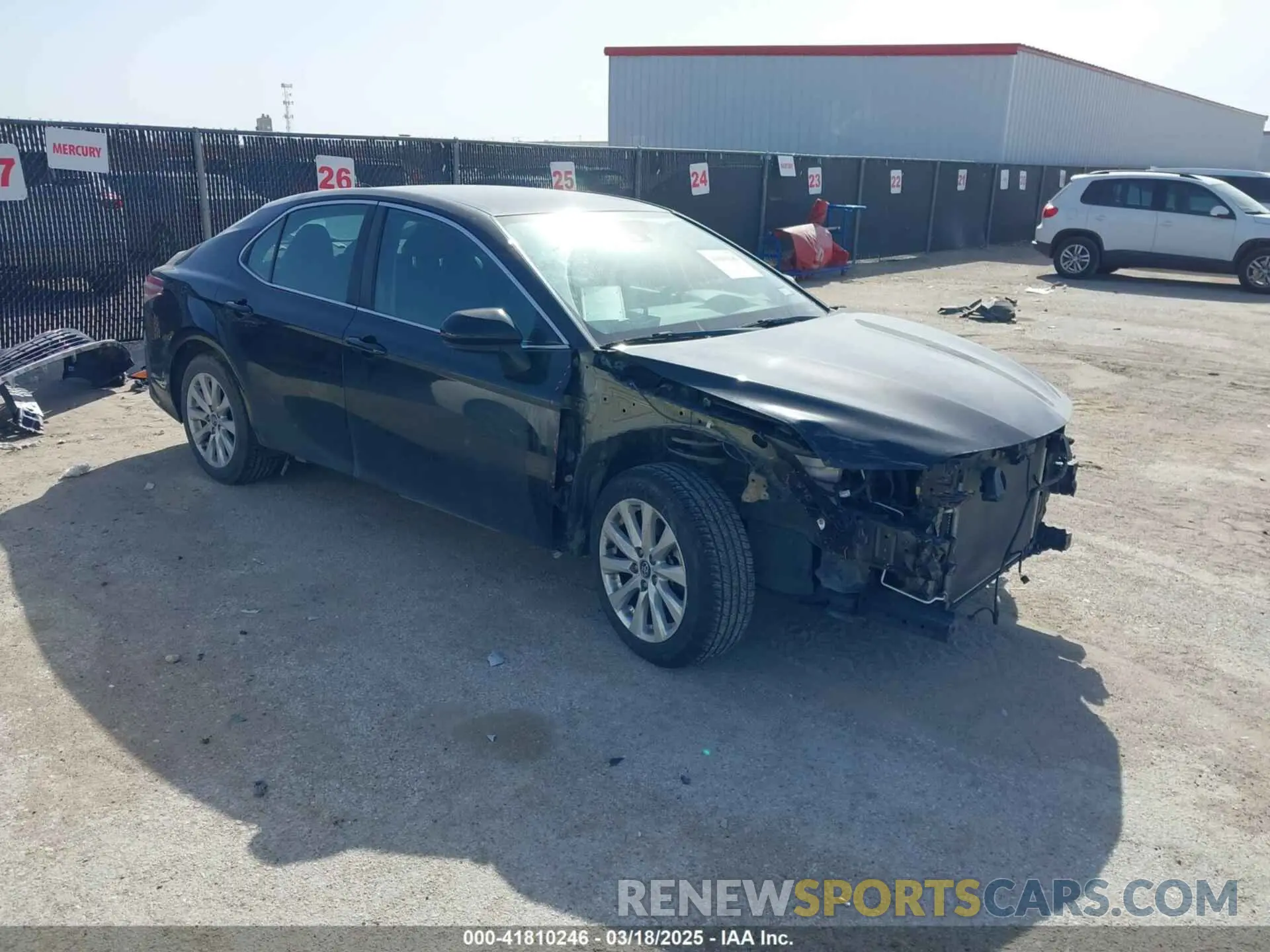 1 Photograph of a damaged car 4T1C11AK4LU345461 TOYOTA CAMRY 2020