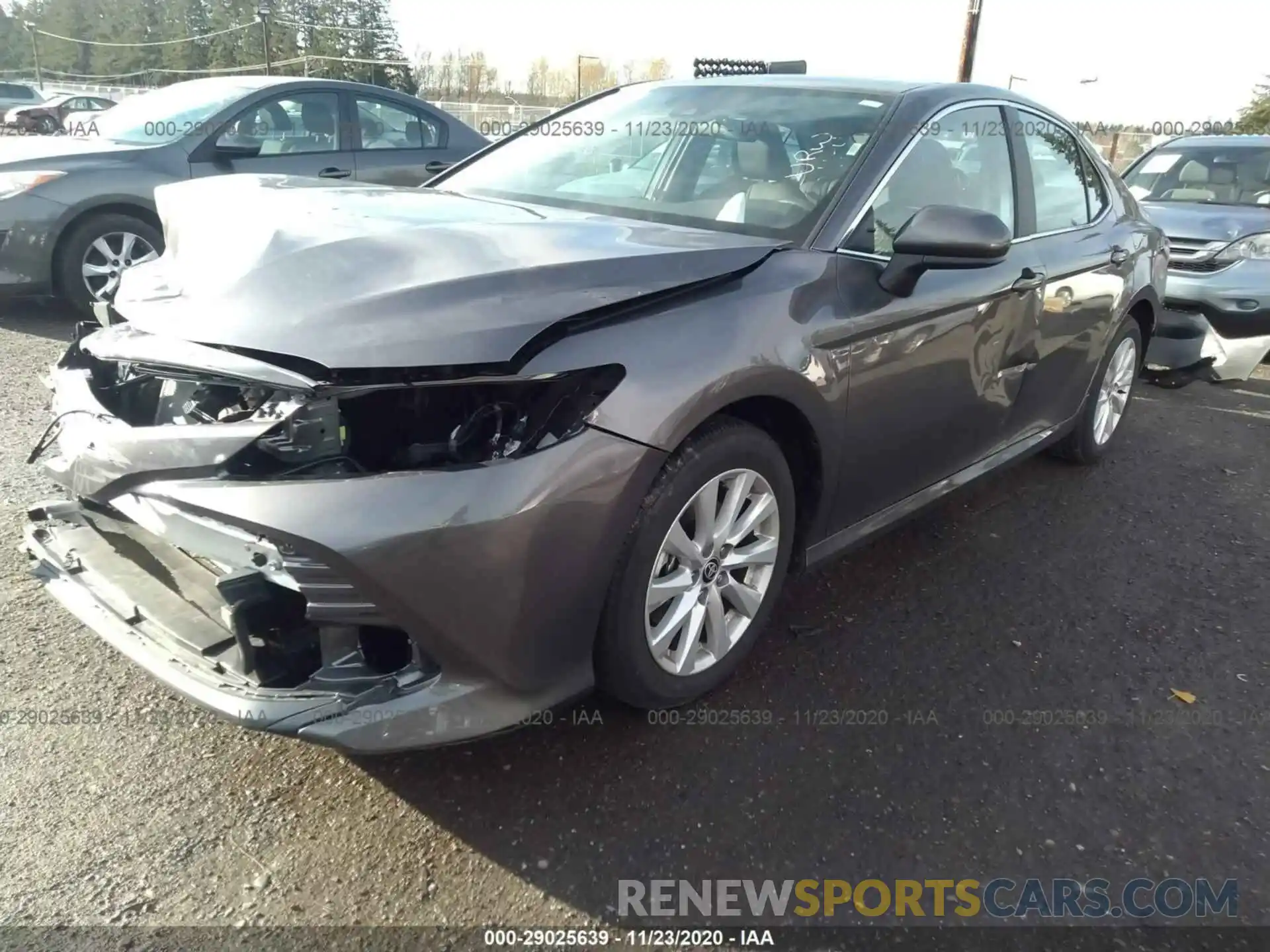 2 Photograph of a damaged car 4T1C11AK4LU357464 TOYOTA CAMRY 2020