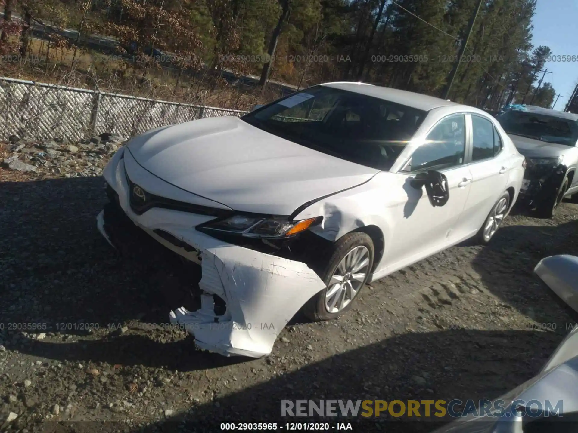 2 Photograph of a damaged car 4T1C11AK4LU359473 TOYOTA CAMRY 2020