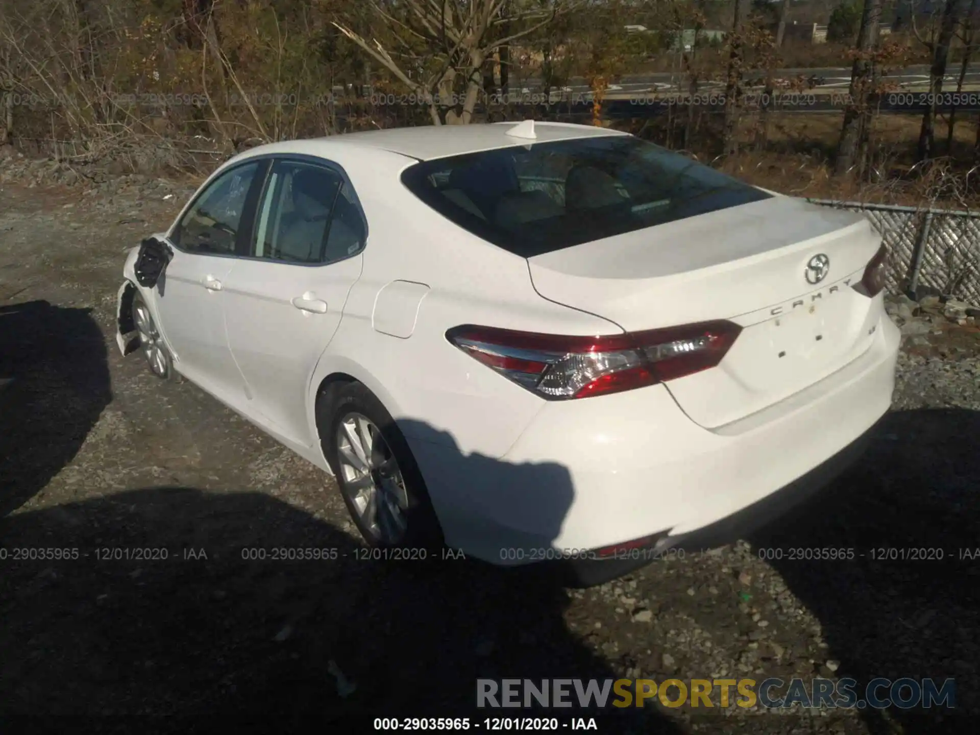 3 Photograph of a damaged car 4T1C11AK4LU359473 TOYOTA CAMRY 2020