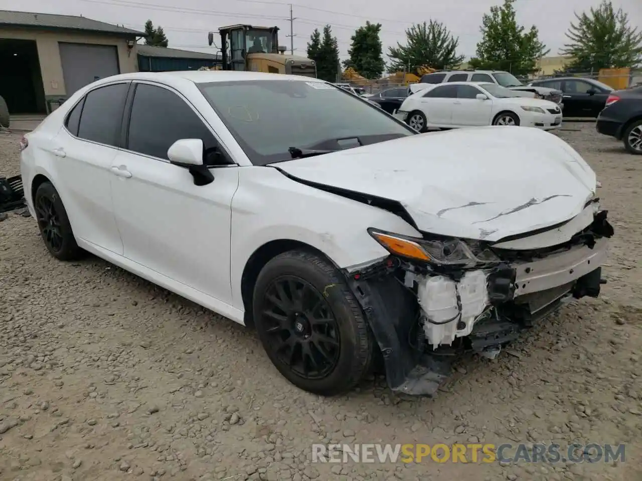 1 Photograph of a damaged car 4T1C11AK4LU363488 TOYOTA CAMRY 2020