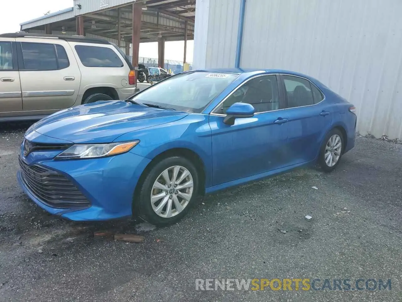 1 Photograph of a damaged car 4T1C11AK4LU376581 TOYOTA CAMRY 2020