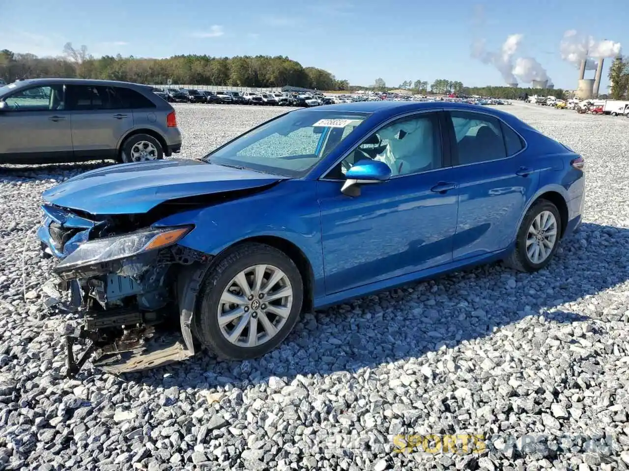 1 Photograph of a damaged car 4T1C11AK4LU378332 TOYOTA CAMRY 2020