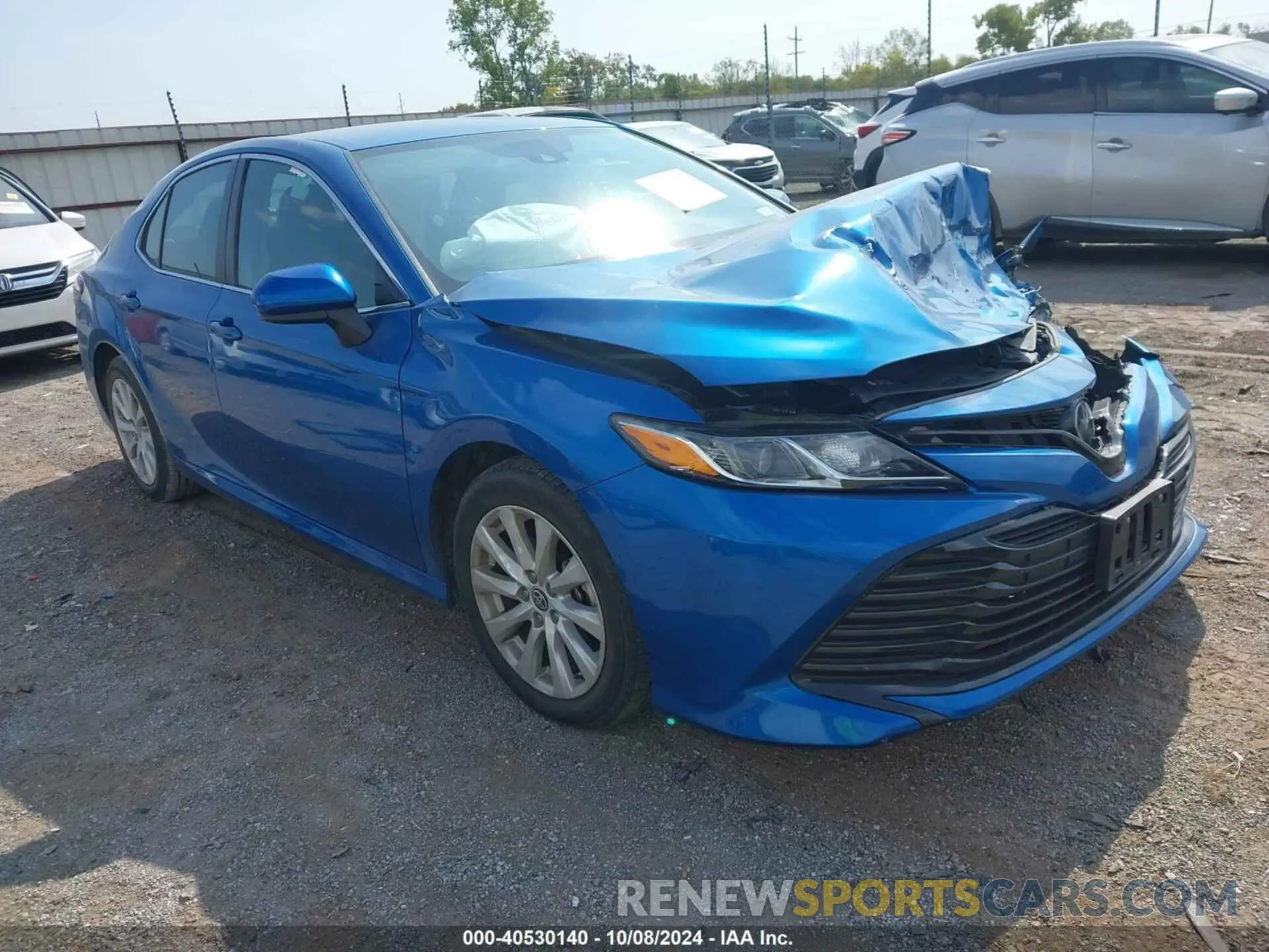 1 Photograph of a damaged car 4T1C11AK4LU385538 TOYOTA CAMRY 2020
