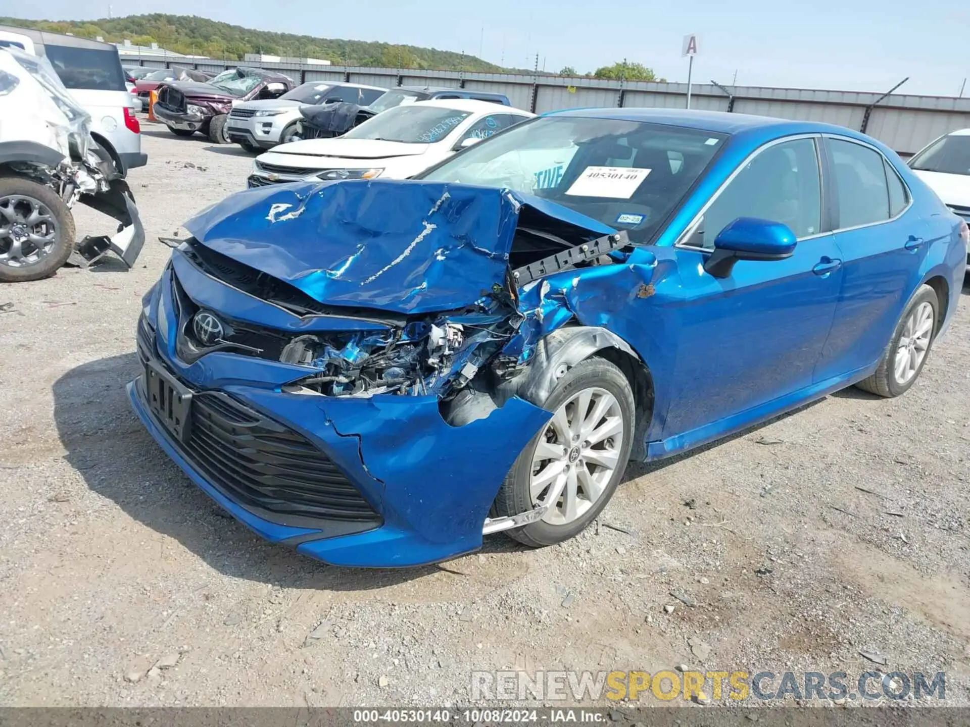 2 Photograph of a damaged car 4T1C11AK4LU385538 TOYOTA CAMRY 2020