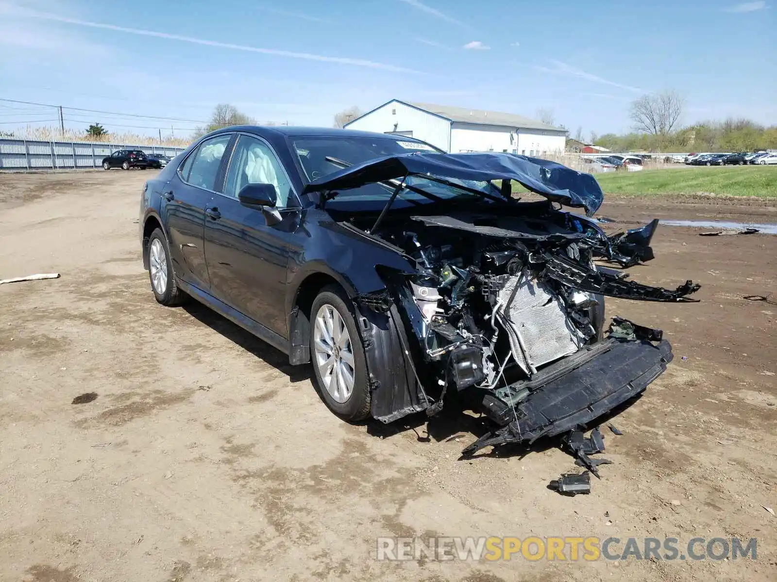 1 Photograph of a damaged car 4T1C11AK4LU500011 TOYOTA CAMRY 2020