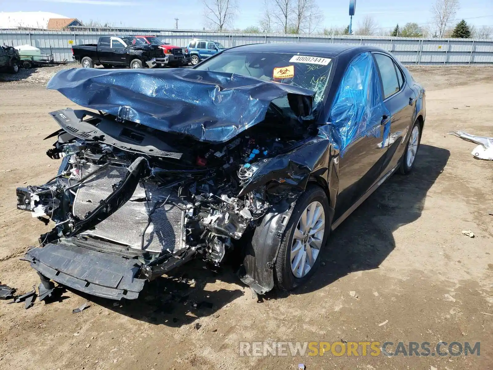 2 Photograph of a damaged car 4T1C11AK4LU500011 TOYOTA CAMRY 2020