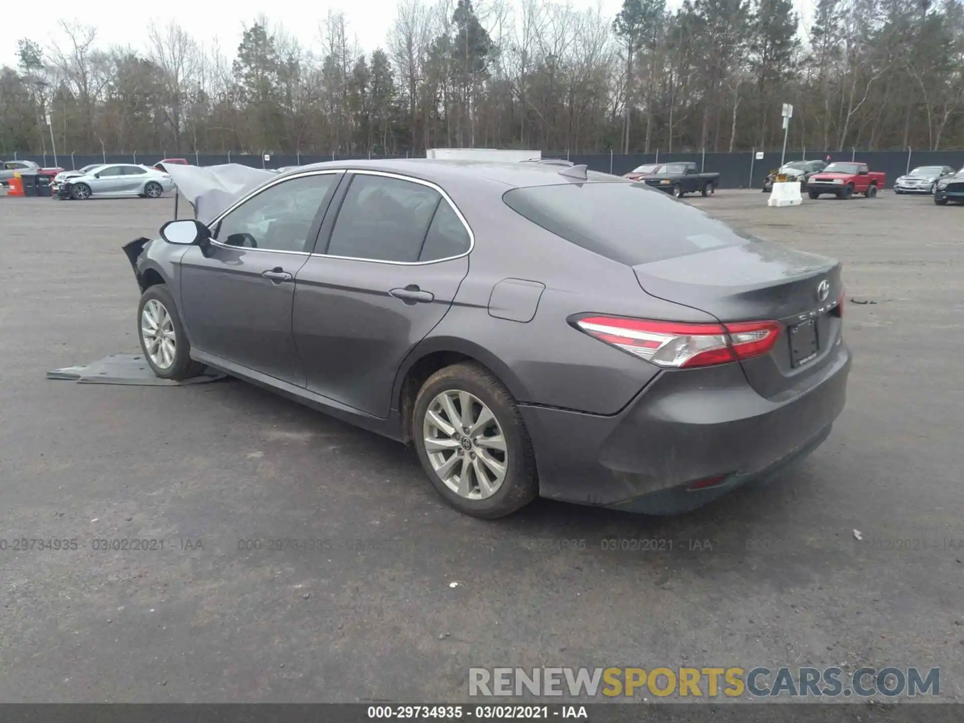 3 Photograph of a damaged car 4T1C11AK4LU504821 TOYOTA CAMRY 2020