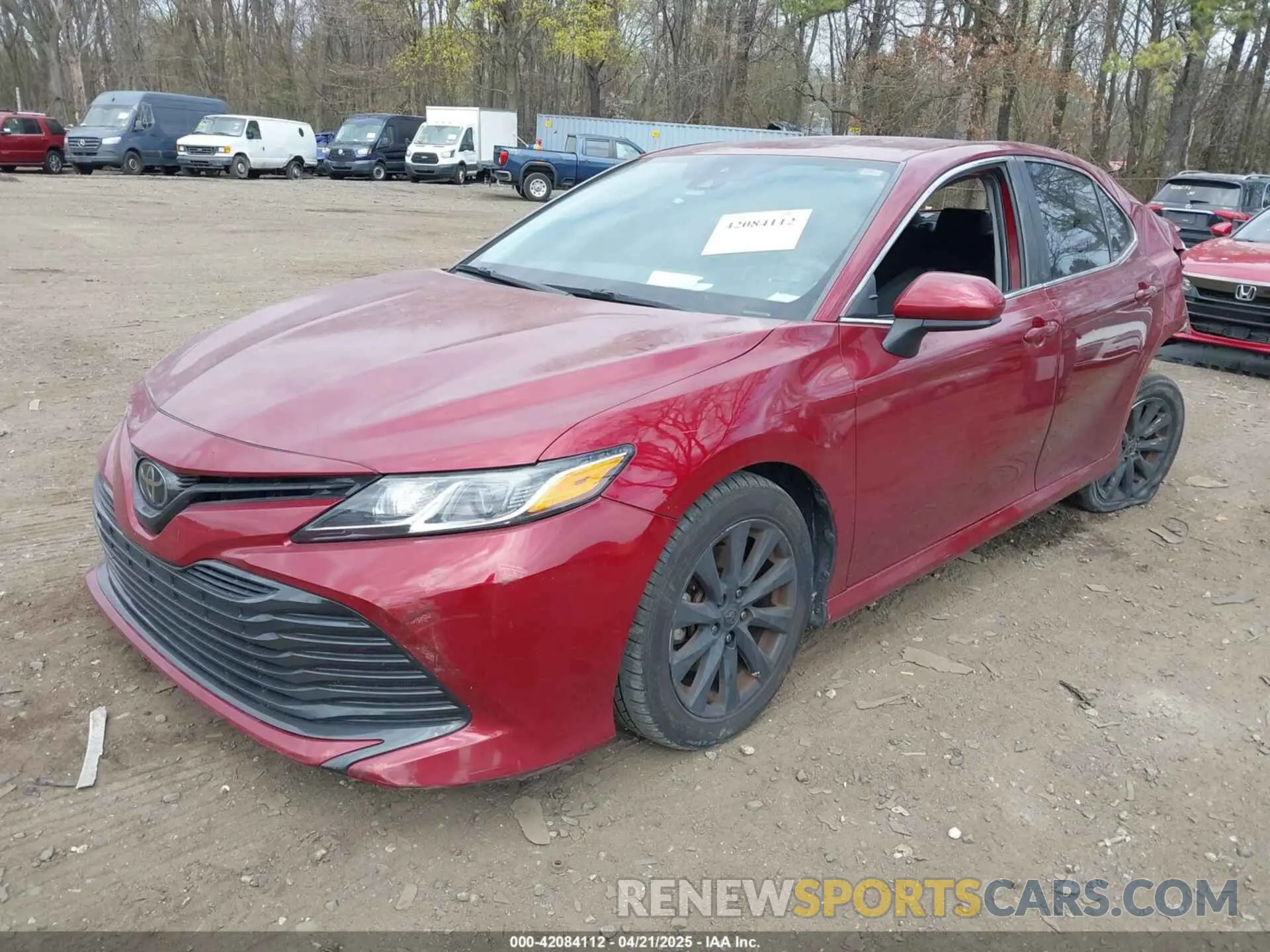 2 Photograph of a damaged car 4T1C11AK4LU920044 TOYOTA CAMRY 2020