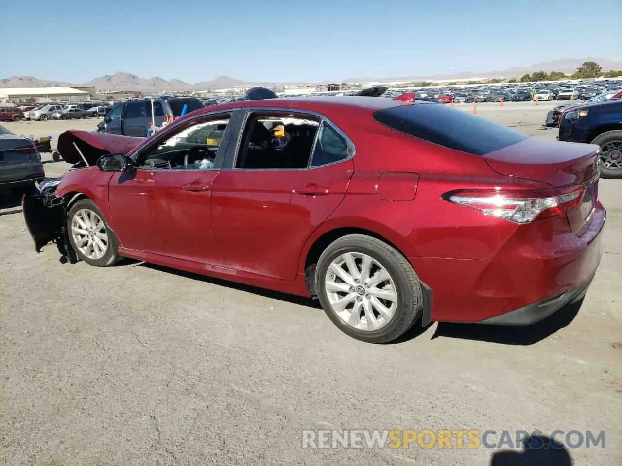 2 Photograph of a damaged car 4T1C11AK4LU922070 TOYOTA CAMRY 2020