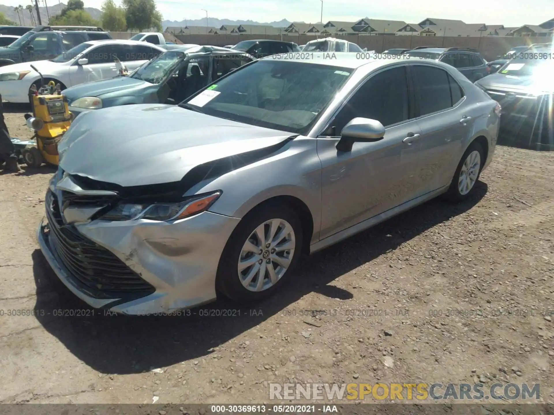 2 Photograph of a damaged car 4T1C11AK4LU938494 TOYOTA CAMRY 2020