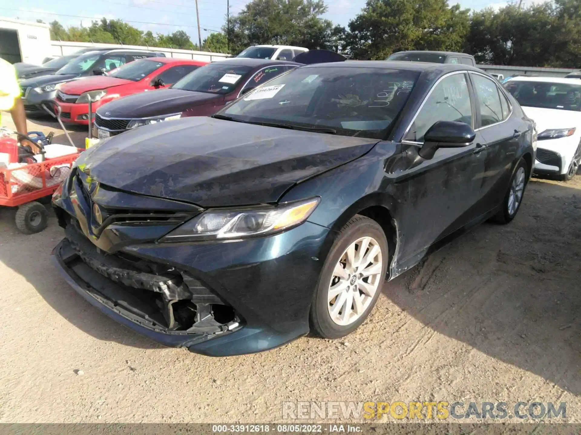 2 Photograph of a damaged car 4T1C11AK4LU946806 TOYOTA CAMRY 2020