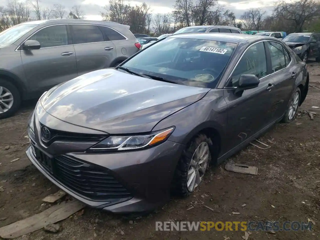 1 Photograph of a damaged car 4T1C11AK4LU959667 TOYOTA CAMRY 2020