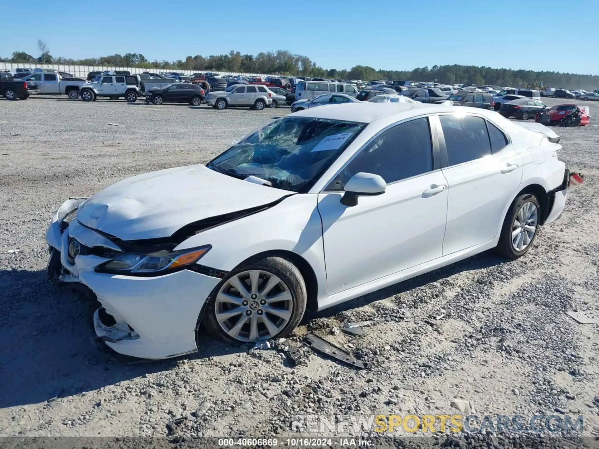 2 Photograph of a damaged car 4T1C11AK4LU988439 TOYOTA CAMRY 2020