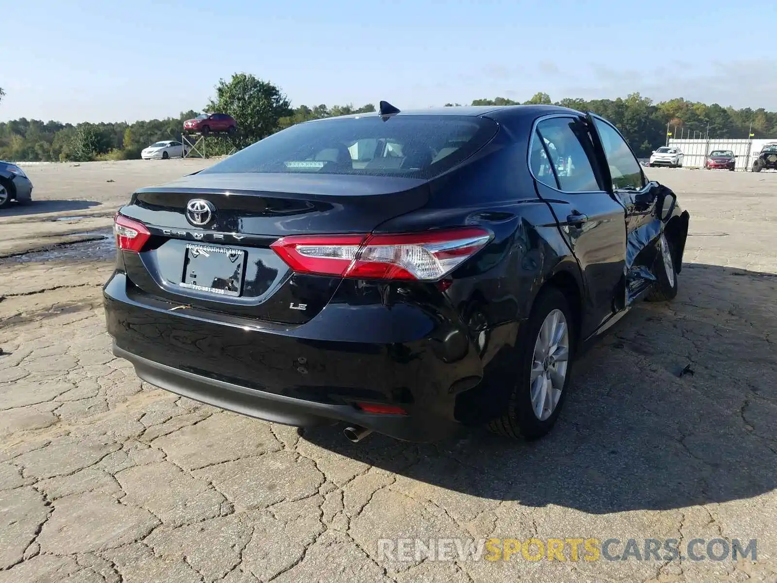 4 Photograph of a damaged car 4T1C11AK4LU991079 TOYOTA CAMRY 2020