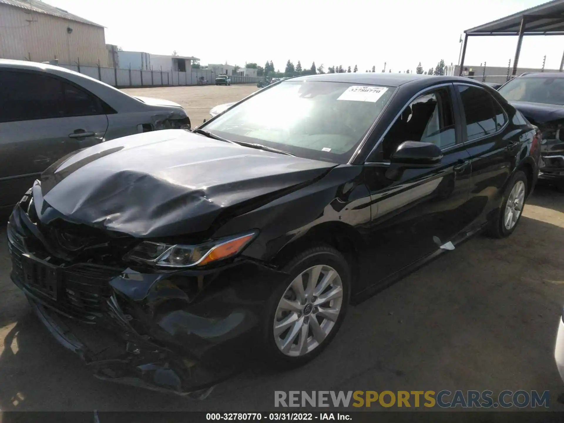 2 Photograph of a damaged car 4T1C11AK4LU997934 TOYOTA CAMRY 2020