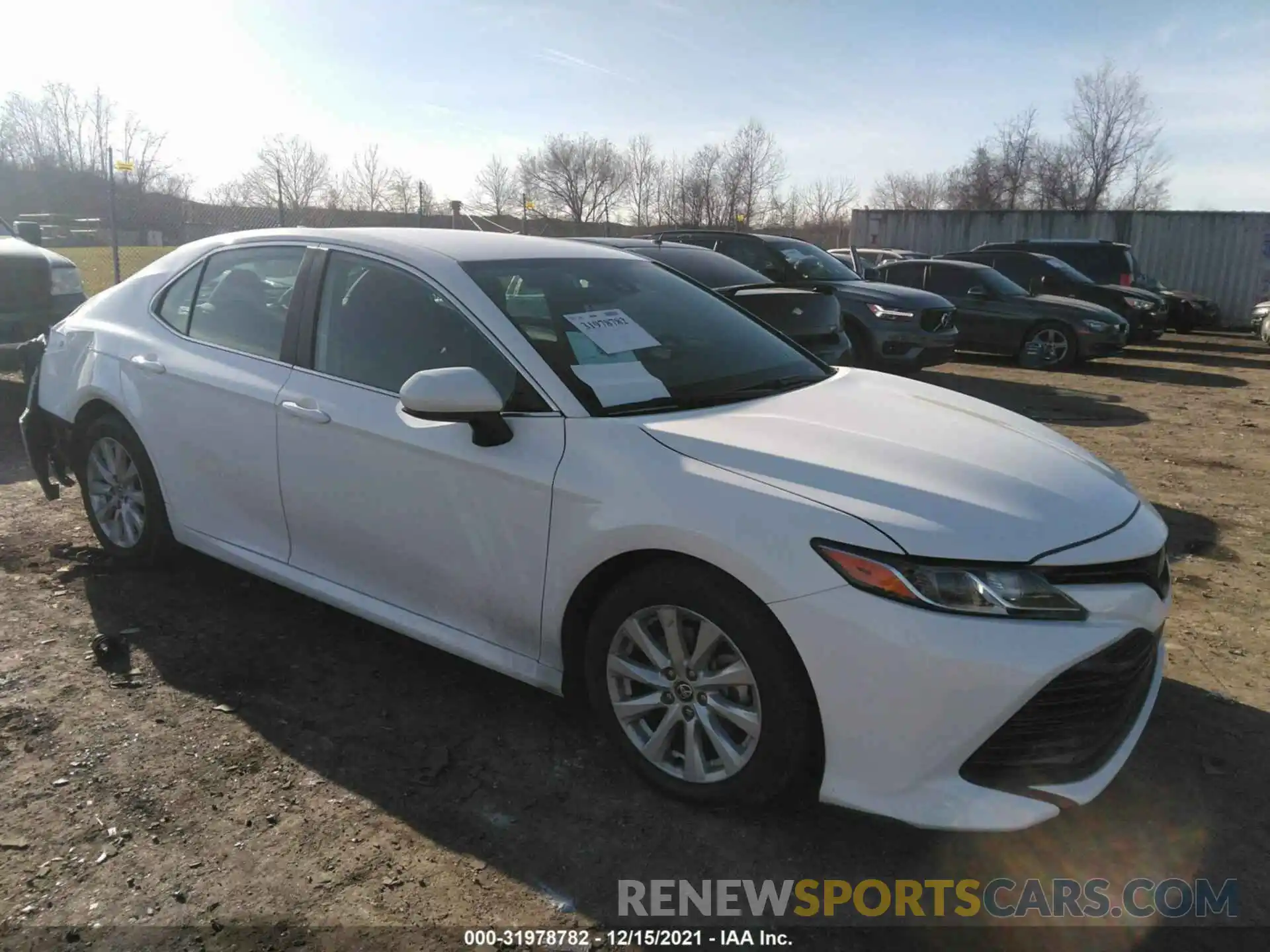 1 Photograph of a damaged car 4T1C11AK4LU999456 TOYOTA CAMRY 2020