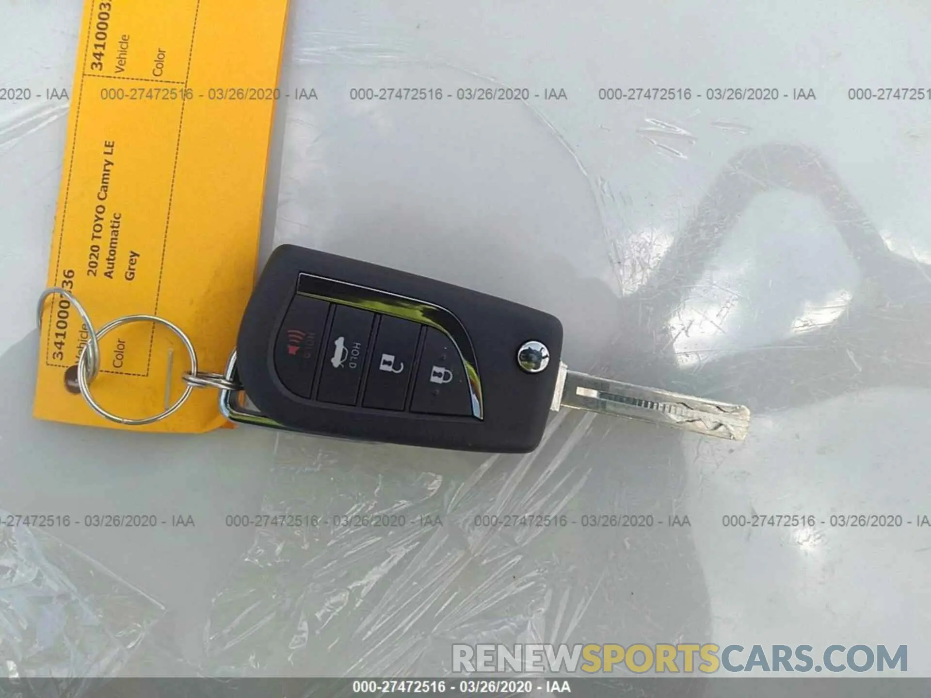 11 Photograph of a damaged car 4T1C11AK5LU337238 TOYOTA CAMRY 2020