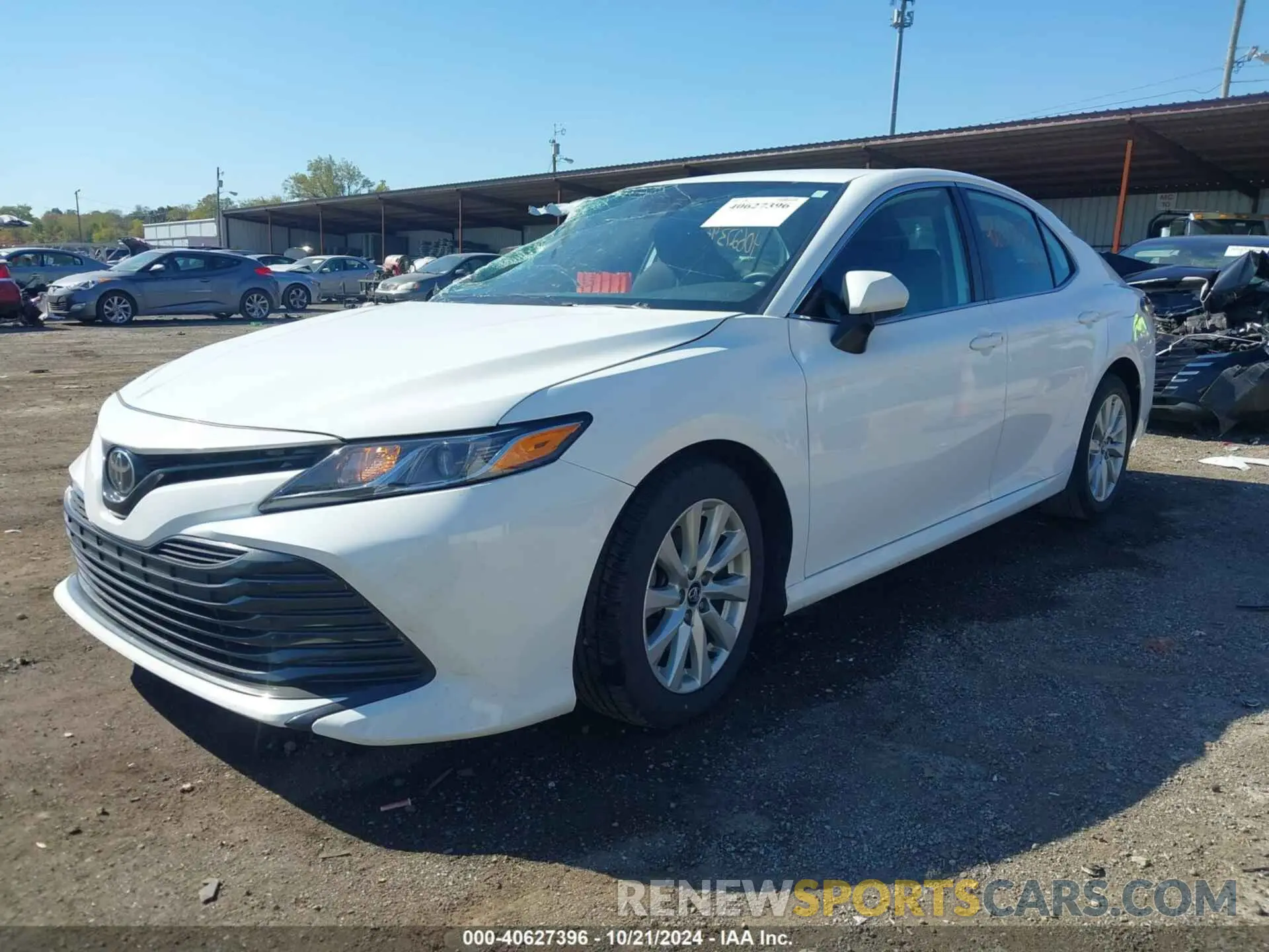 2 Photograph of a damaged car 4T1C11AK5LU355903 TOYOTA CAMRY 2020