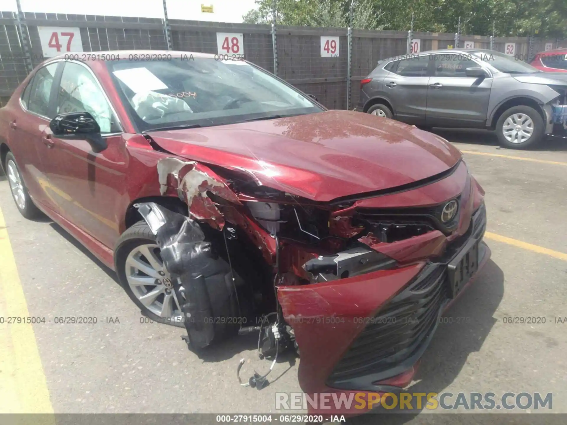 6 Photograph of a damaged car 4T1C11AK5LU359367 TOYOTA CAMRY 2020