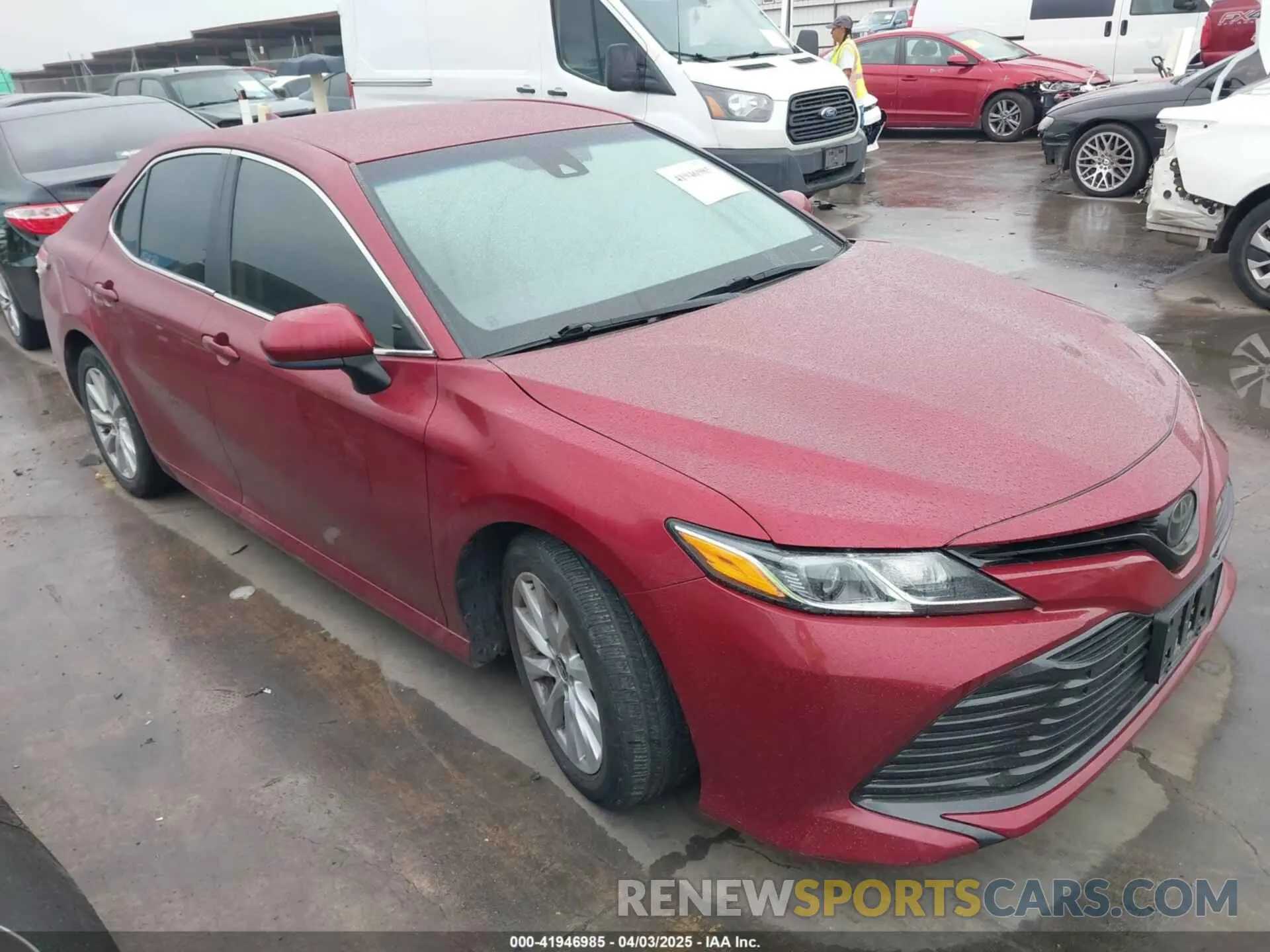 1 Photograph of a damaged car 4T1C11AK5LU397407 TOYOTA CAMRY 2020