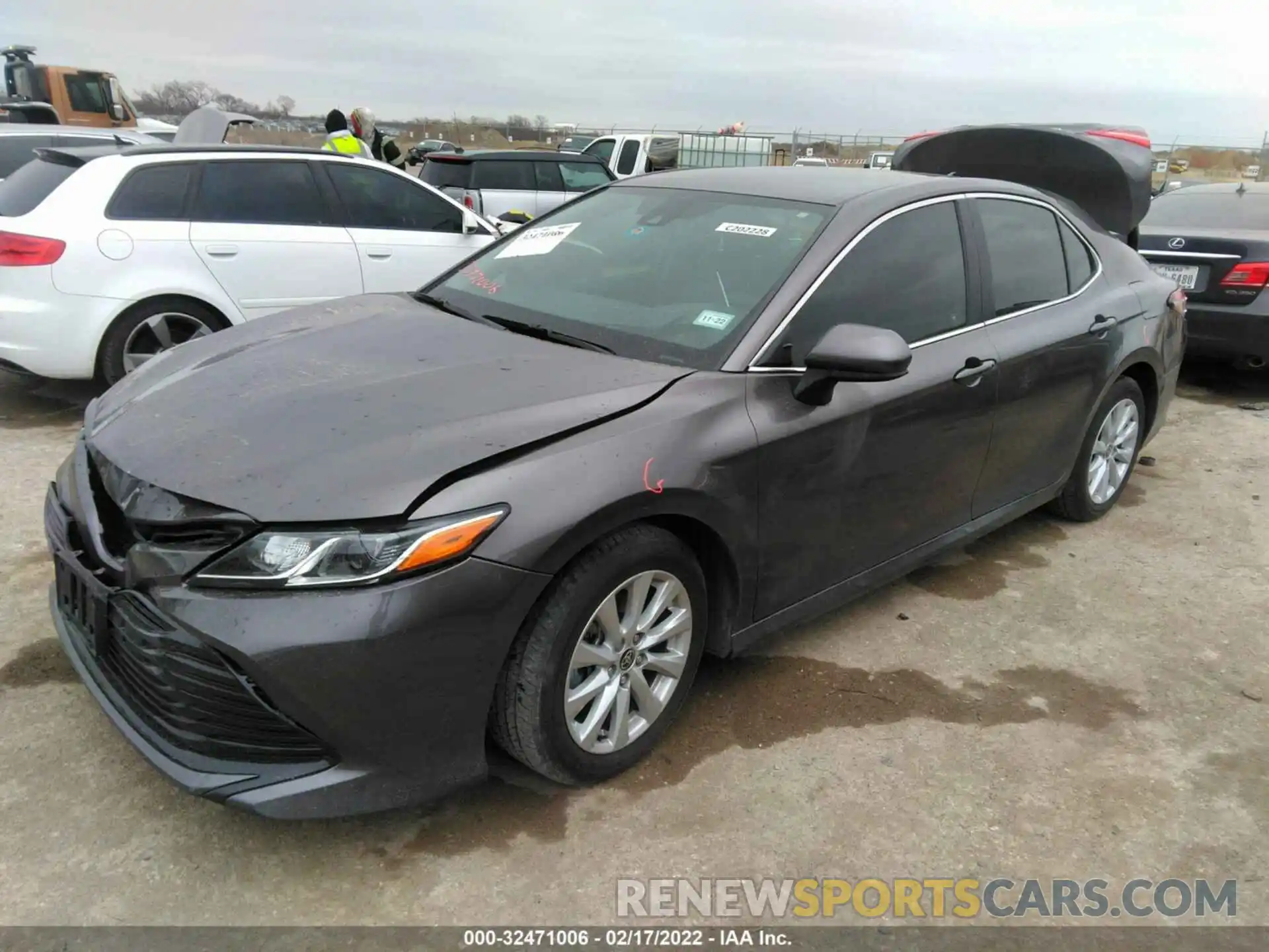 2 Photograph of a damaged car 4T1C11AK5LU401973 TOYOTA CAMRY 2020